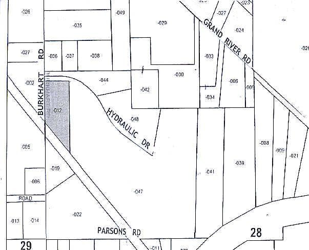 1800 N Burkhart Rd, Howell, MI for sale - Plat Map - Image 2 of 4