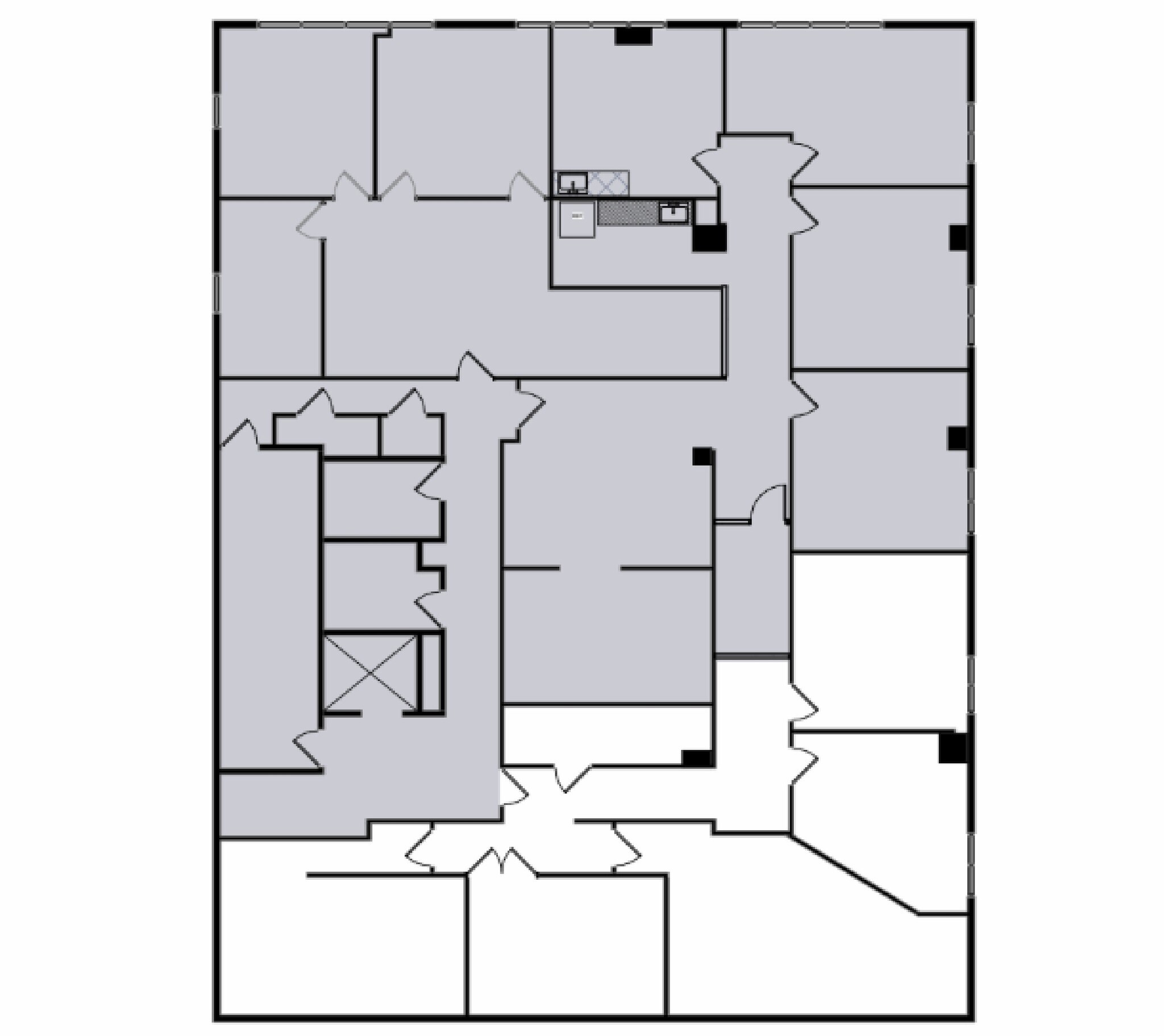 1414-1416 Prince St, Alexandria, VA for lease Floor Plan- Image 1 of 3