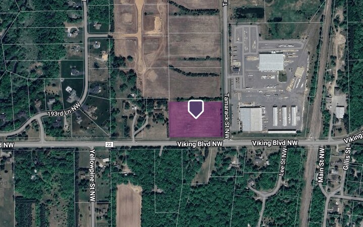 19342 Tamarack NW st, Oak Grove, MN à vendre Aérien- Image 1 de 2