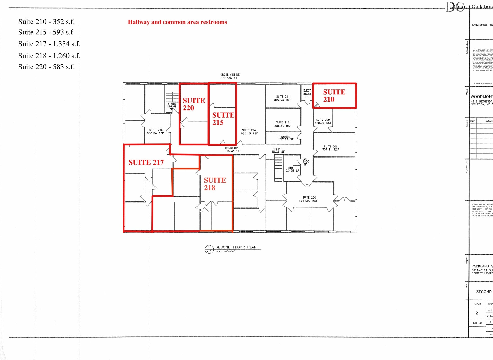 6013 Marlboro Pike, District Heights, MD à louer Plan d’étage- Image 1 de 1