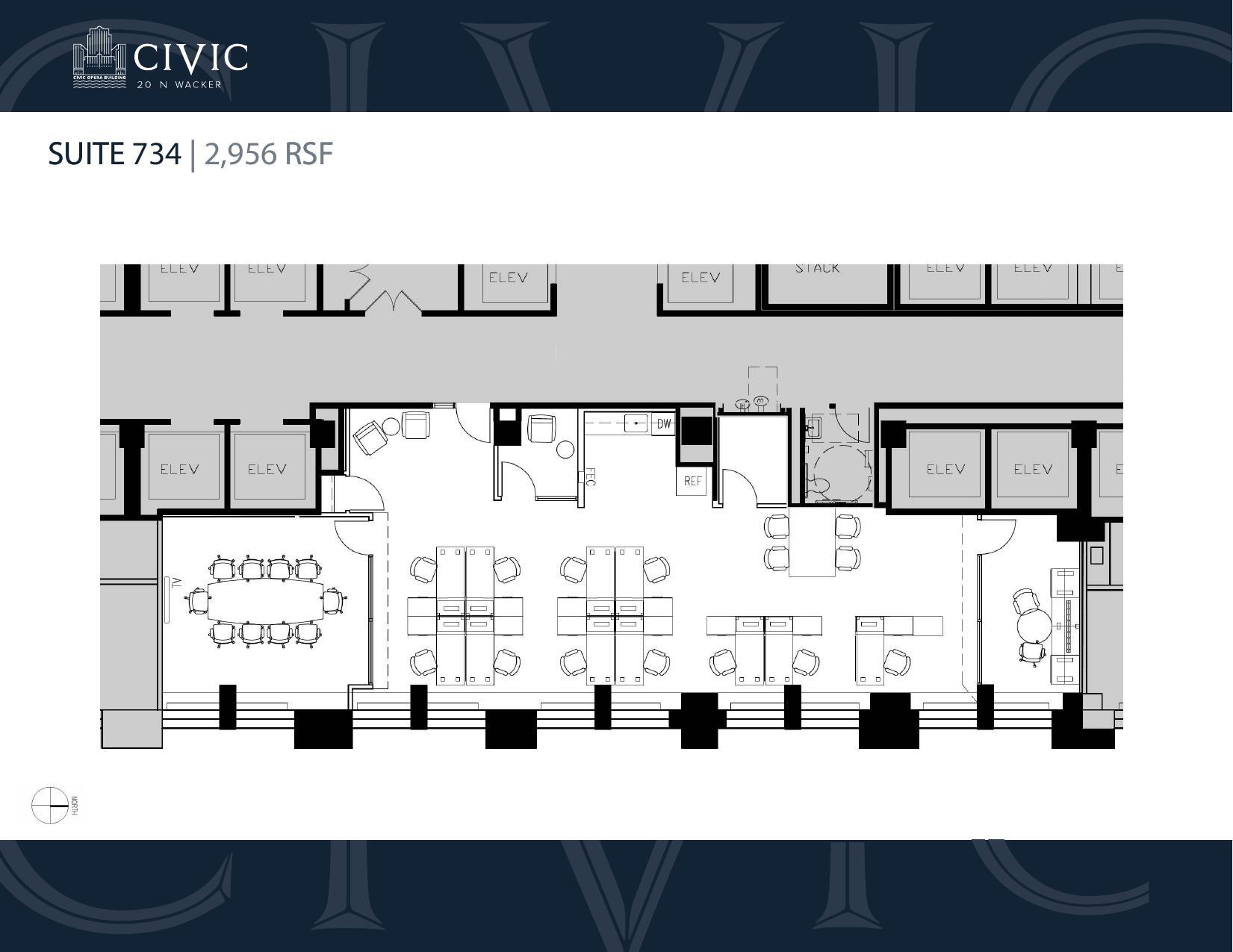 20 N Wacker Dr, Chicago, IL for lease Floor Plan- Image 1 of 1