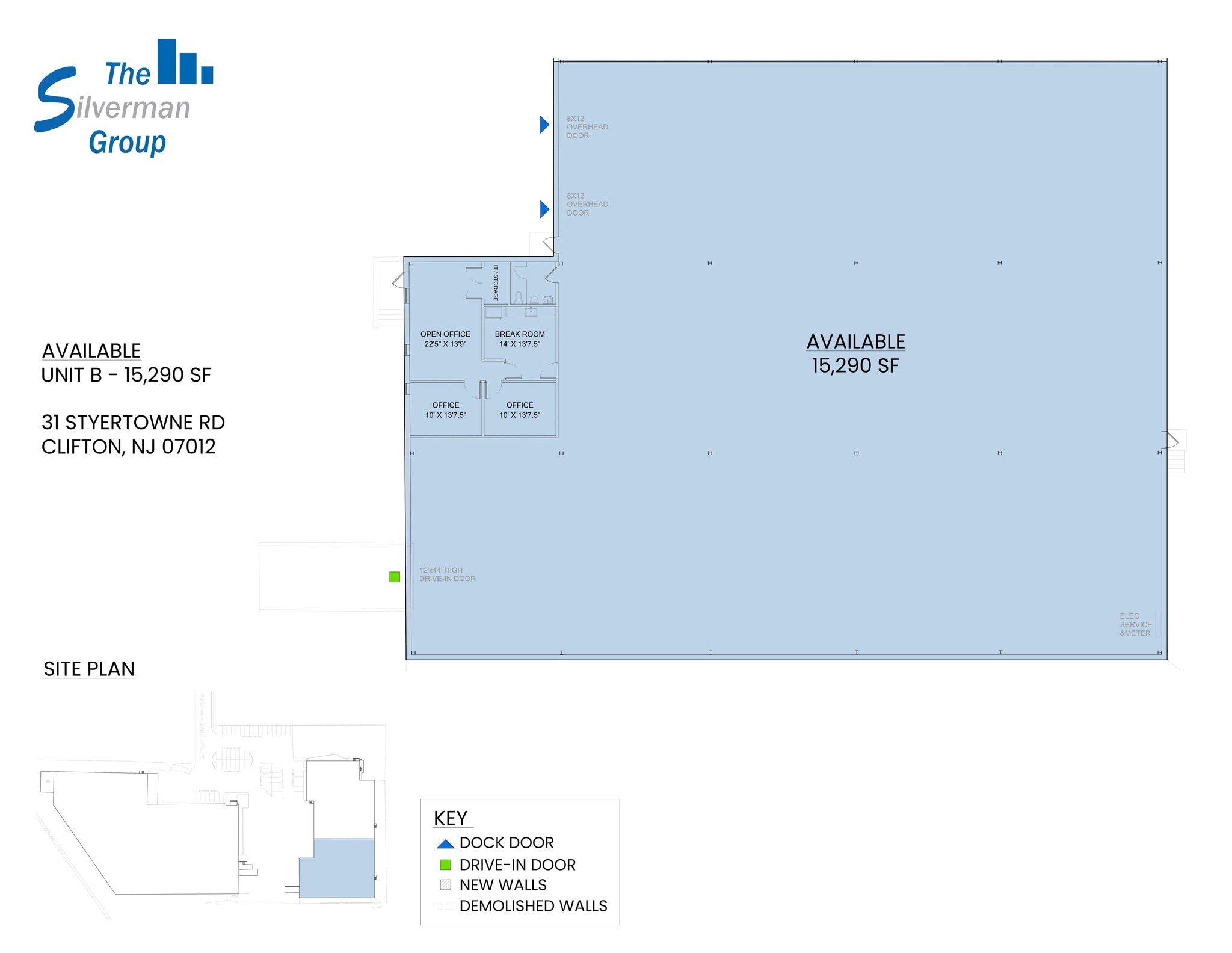35 Styertowne Rd, Clifton, NJ for lease Site Plan- Image 1 of 1