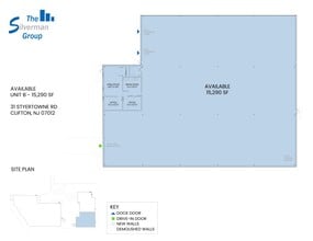 35 Styertowne Rd, Clifton, NJ for lease Site Plan- Image 1 of 1