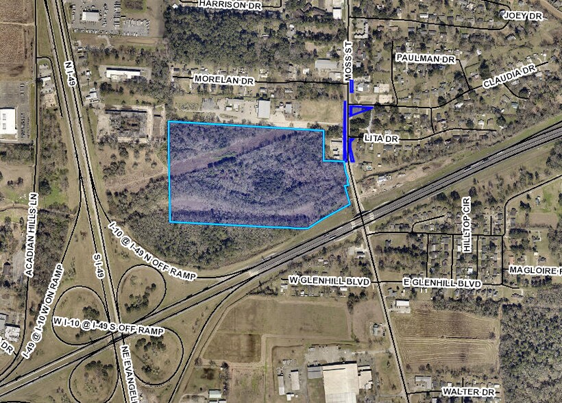 3200 Moss St, Lafayette, LA à vendre - Photo du bâtiment - Image 2 de 5