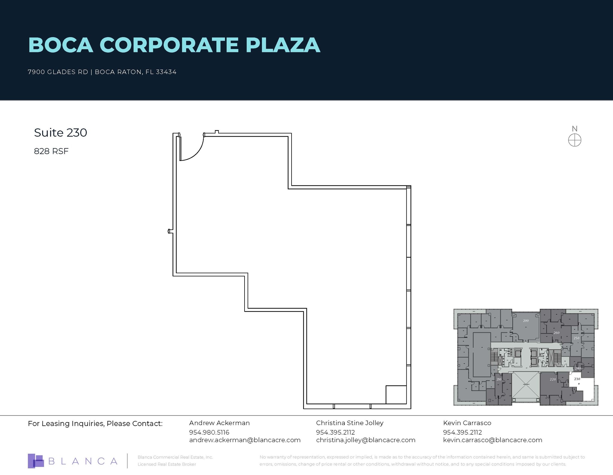 7900 Glades Rd, Boca Raton, FL for lease Interior Photo- Image 1 of 1