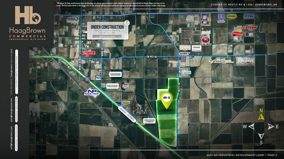 Corner of Nestle Rd and I-555, Bay, AR à vendre - Photo du bâtiment - Image 3 de 8