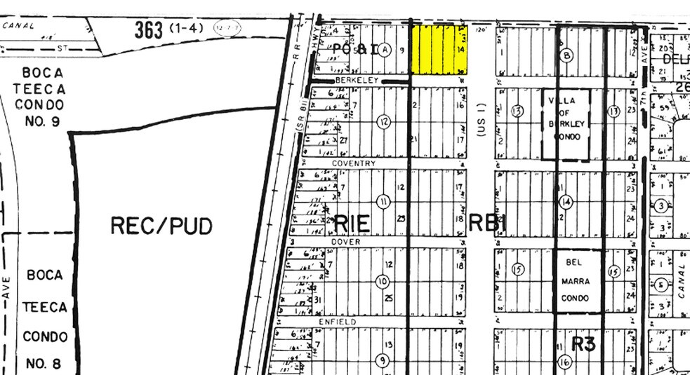 6751 N Federal Hwy, Boca Raton, FL à vendre - Plan cadastral - Image 3 de 39