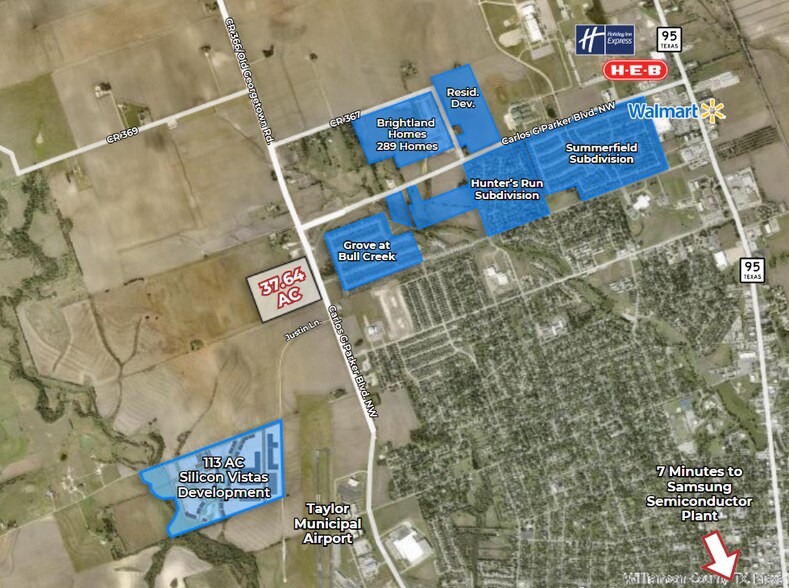 612 NW Carlos G Parker Blvd, Taylor, TX à vendre - Photo du bâtiment - Image 1 de 4