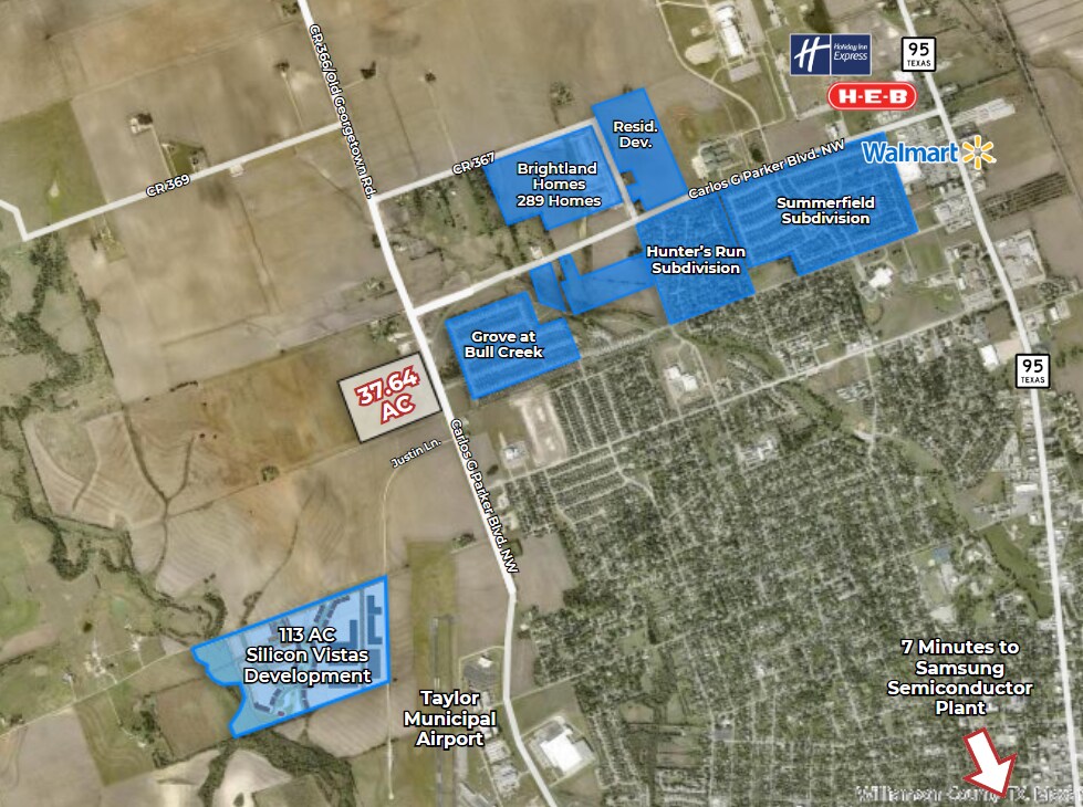 612 NW Carlos G Parker Blvd, Taylor, TX à vendre Photo du bâtiment- Image 1 de 5