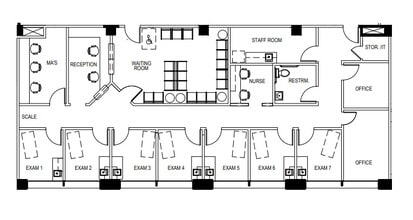 4060 4th Ave, San Diego, CA à louer Plan d’étage- Image 1 de 1