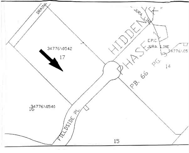 14014 E Fieldside Pl, Tampa, FL à vendre - Plan cadastral - Image 1 de 1