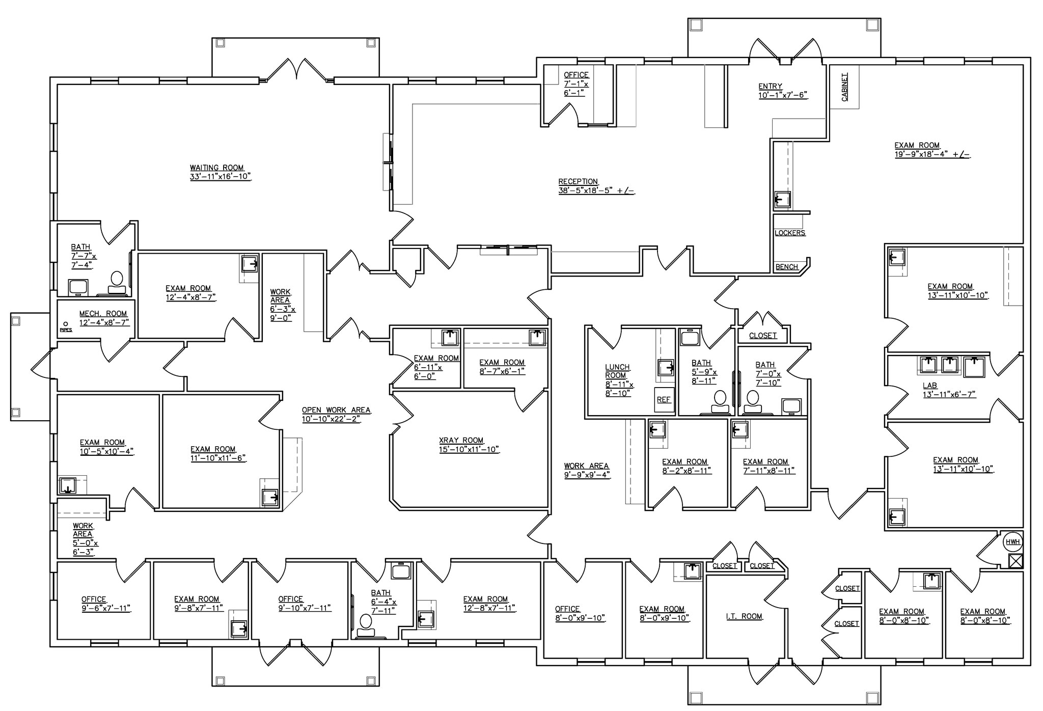 57 Southern Blvd, Nesconset, NY à louer Plan d’étage- Image 1 de 1