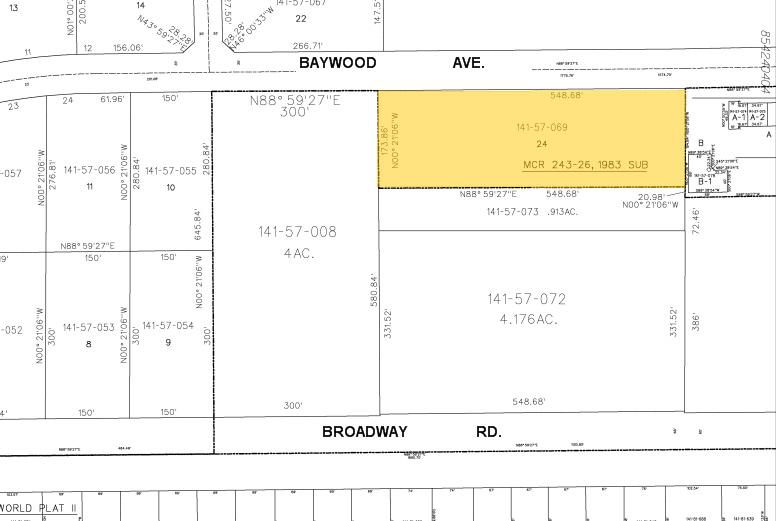 6553 E Baywood Ave, Mesa, AZ à louer - Plan cadastral - Image 2 de 17