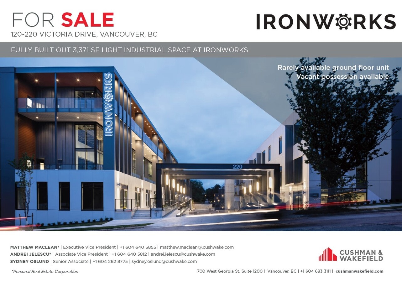 220 Victoria Dr, Vancouver, BC V5L 4C5 - Unité 120 - - Photo intérieure - Image 1 of 2