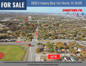 More details for 2655 E Vickery Blvd, Fort Worth, TX - Land for Sale