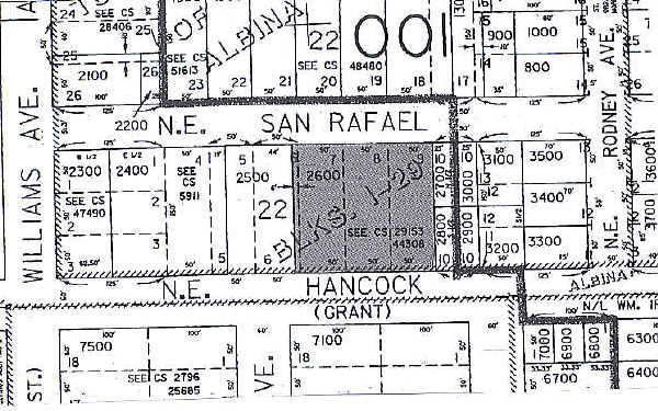 45-57 NE Hancock St, Portland, OR for lease - Plat Map - Image 3 of 58