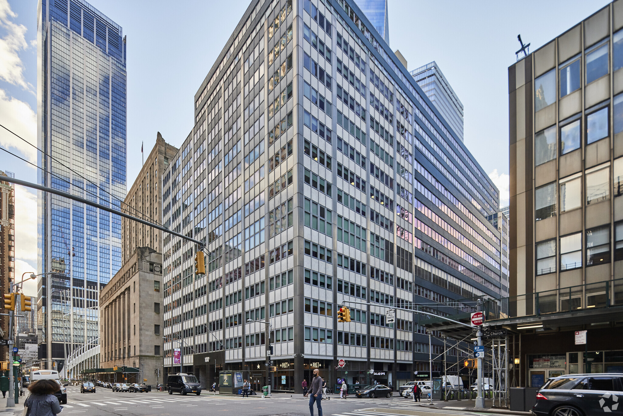 100 Church St, New York, NY for lease Building Photo- Image 1 of 8