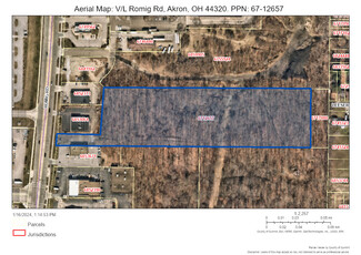 Plus de détails pour V/L 5.80 AC Romig Rd rd, Akron, OH - Terrain à vendre