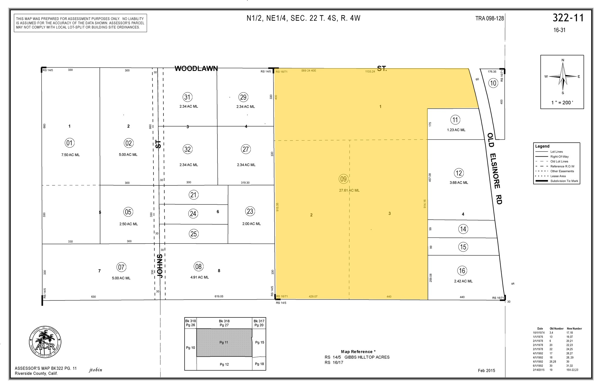 21031 Old Elsinore Rd, Perris, CA à vendre Plan cadastral- Image 1 de 1