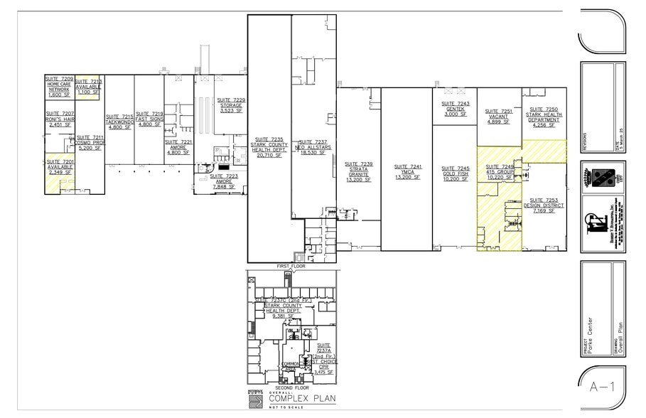 7201-7255 Whipple Ave, North Canton, OH for lease - Site Plan - Image 2 of 5