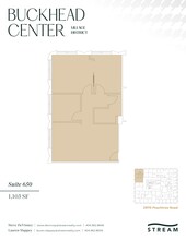 2970 Peachtree Rd NW, Atlanta, GA à louer Plan de site- Image 1 de 1