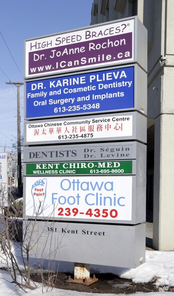 381 Kent St, Ottawa, ON à louer - Photo du bâtiment - Image 2 de 7