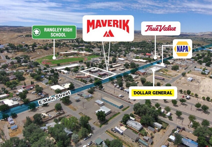 317 E Main St, Rangely, CO à vendre - Photo du bâtiment - Image 2 de 4