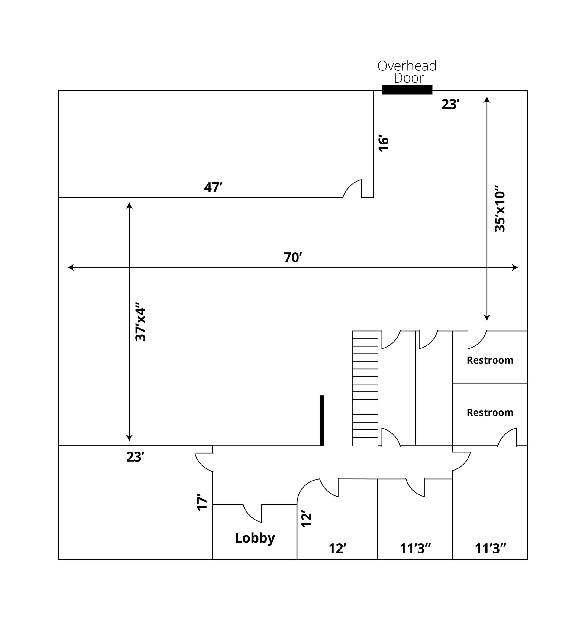 17505-17525 Helro Dr, Fraser, MI for lease Interior Photo- Image 1 of 1