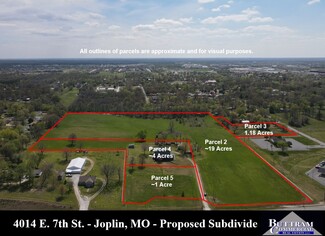 Plus de détails pour 4014 E 7th St, Joplin, MO - Terrain à vendre