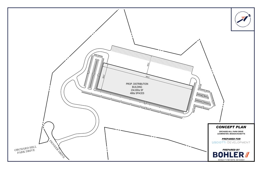 Orchard Hill Park Dr, Leominster, MA à louer - Plan de site - Image 1 de 1