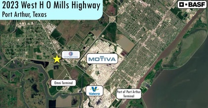 2023 H O Mills hwy, Port Arthur, TX for lease Map- Image 1 of 1