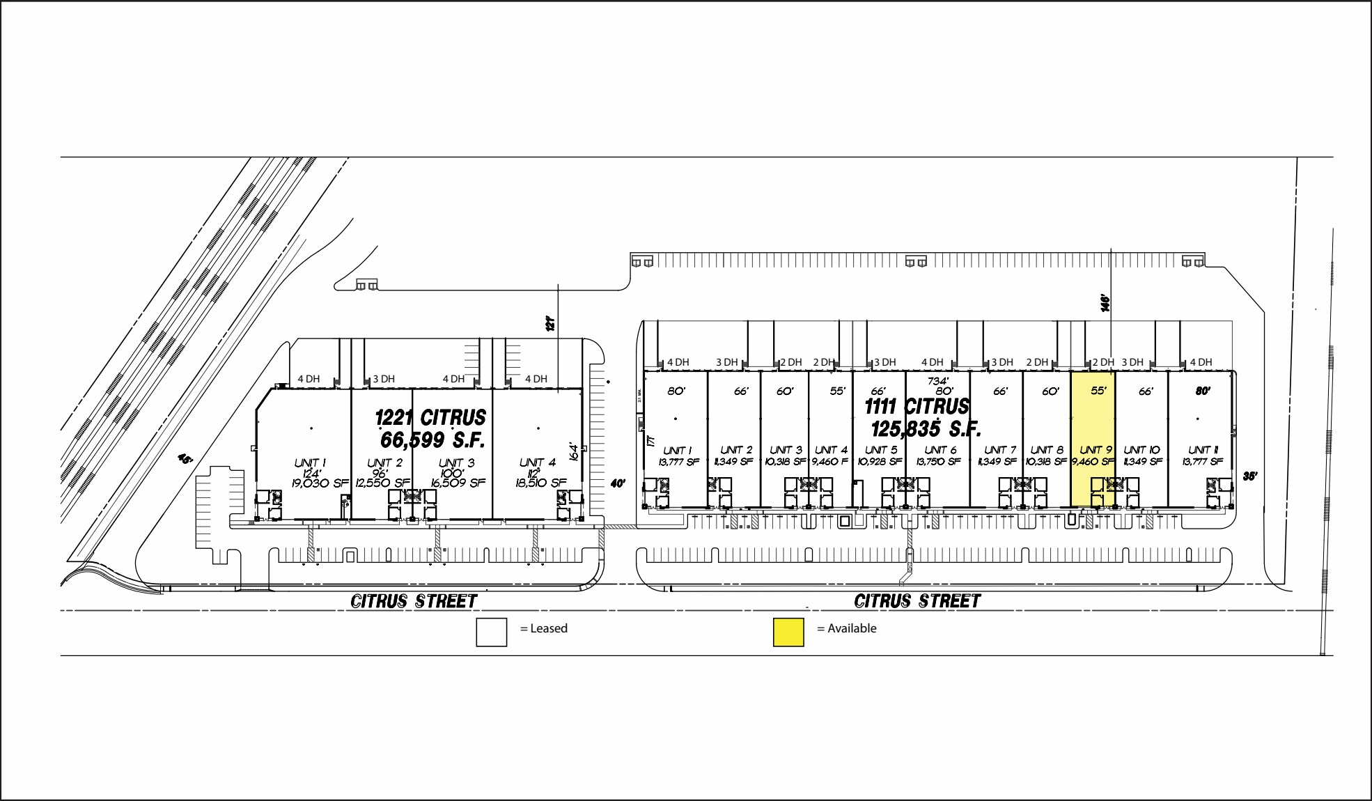 1111 Citrus St, Riverside, CA for lease Site Plan- Image 1 of 1