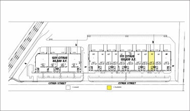 1111 Citrus St, Riverside, CA for lease Site Plan- Image 1 of 1