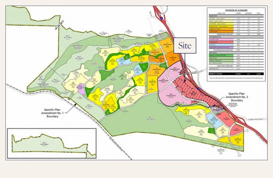 Singleton Rd & Roberts Road, Calimesa, CA for sale - Site Plan - Image 3 of 3