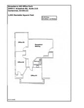 3989 E Arapahoe Rd, Centennial, CO for lease Floor Plan- Image 1 of 9