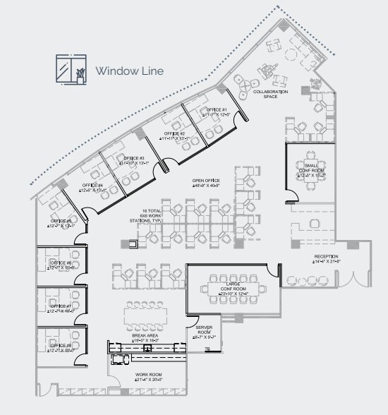 9444 Balboa Ave, San Diego, CA for lease Floor Plan- Image 1 of 1