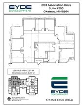 2193 Association Dr, Okemos, MI à louer Plan de site- Image 1 de 1