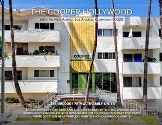 Plus de détails pour 6615 Franklin Ave, Los Angeles, CA - Multi-résidentiel à vendre