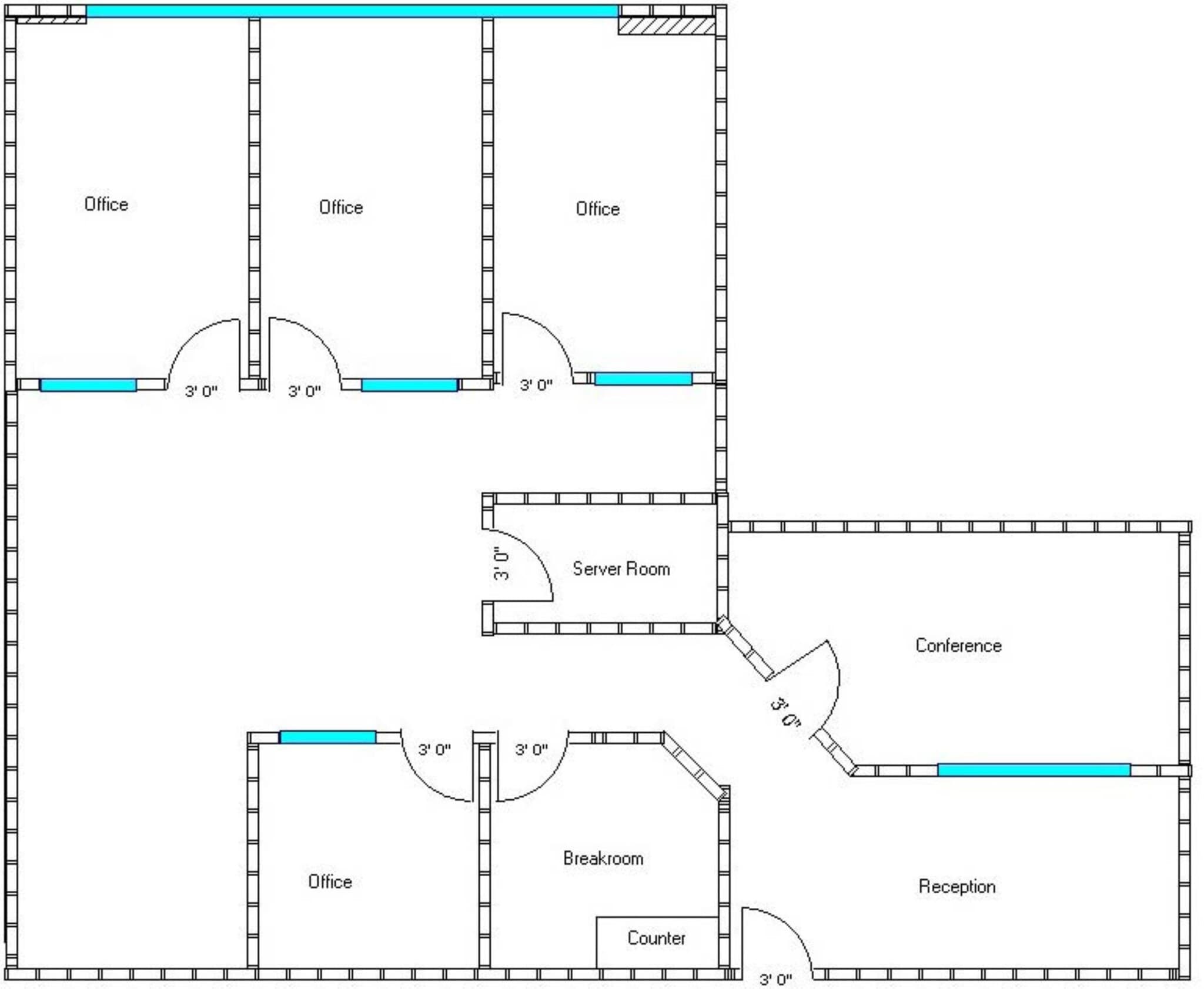 1575 Delucchi Ln, Reno, NV for lease Floor Plan- Image 1 of 4