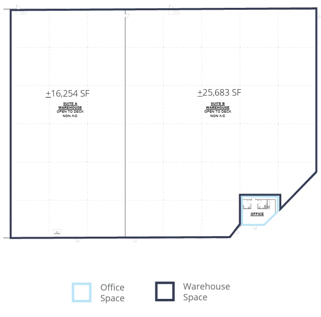 2055 Silber Rd, Houston, TX à louer Plan d’étage- Image 1 de 1
