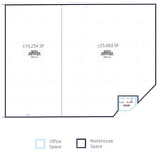 2055 Silber Rd, Houston, TX à louer Plan d’étage- Image 1 de 1