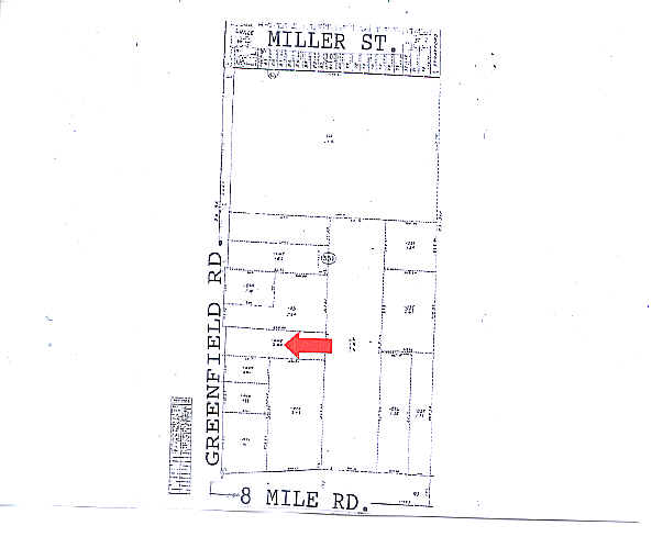 20820 Greenfield Rd, Oak Park, MI à louer - Plan cadastral - Image 3 de 4