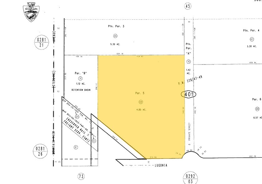 2470 W Lugonia Ave, Redlands, CA à louer - Plan cadastral - Image 2 de 6