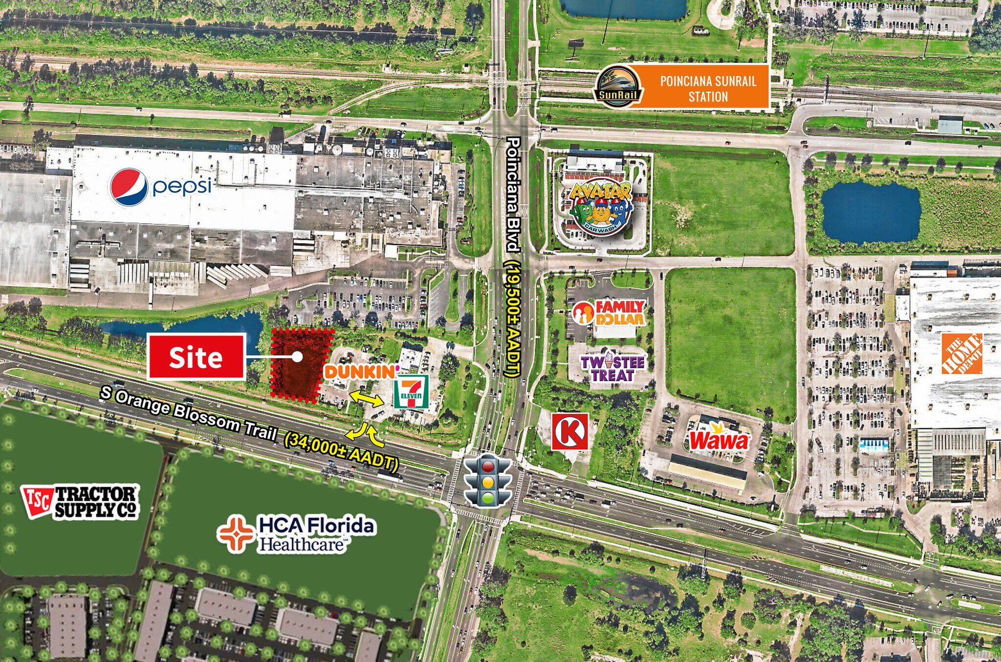 S Orange Blossom & Poinciana Blvd, Kissimmee, FL for sale Building Photo- Image 1 of 2
