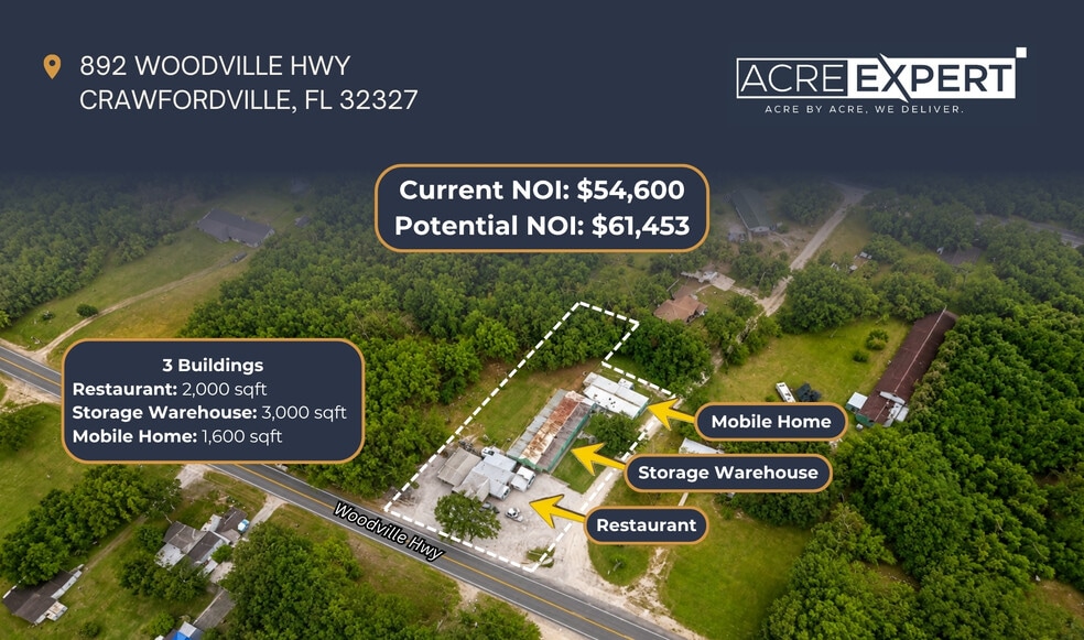 892 Woodville Hwy, Crawfordville, FL for sale - Building Photo - Image 3 of 29