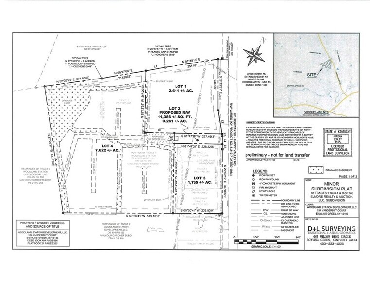 0 Happy Valley Rd, Glasgow, KY à vendre - Plan cadastral - Image 2 de 3