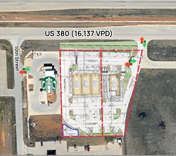 US Highway 380 & 10th St, Bridgeport, TX à vendre - Photo du bâtiment - Image 2 de 7