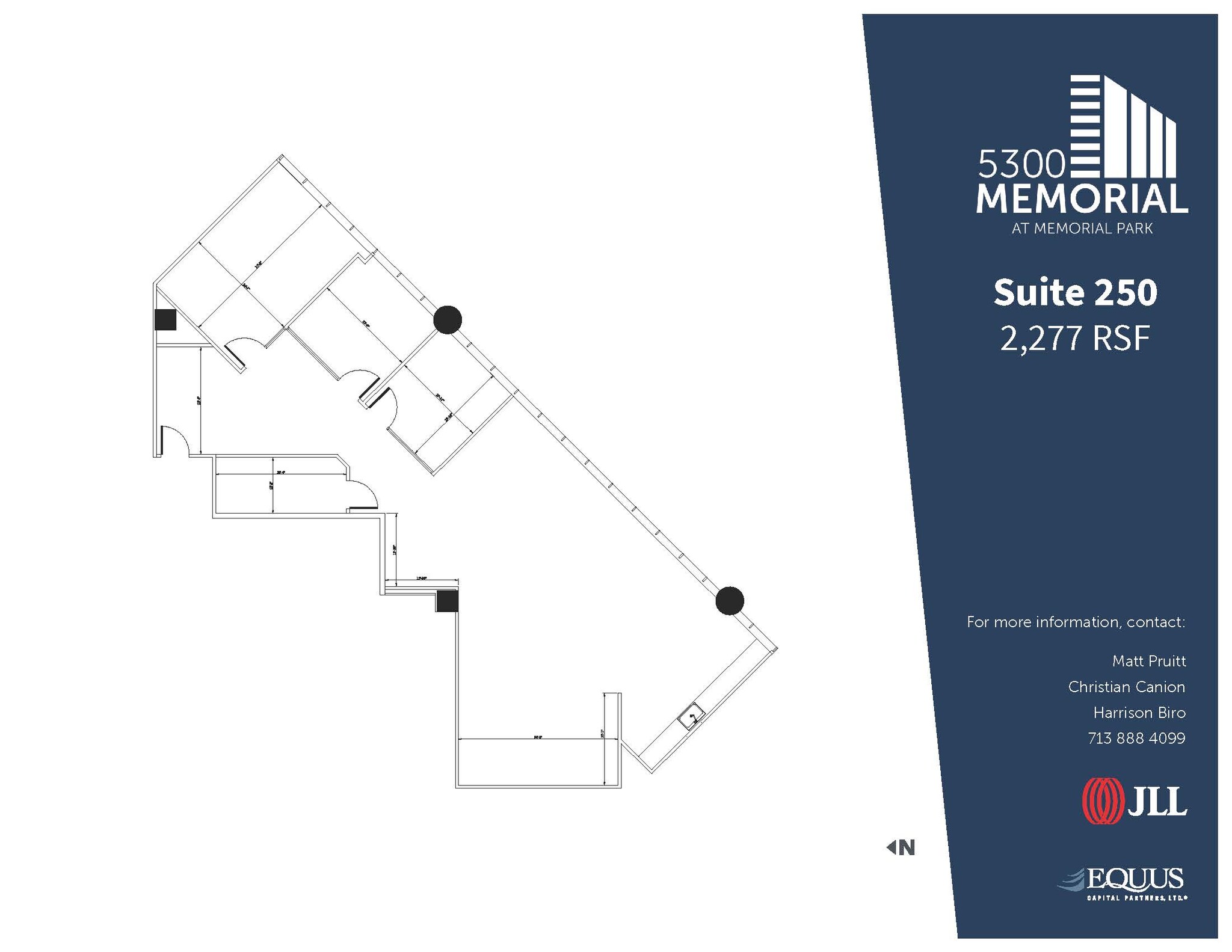 5300 Memorial Dr, Houston, TX à louer Plan d  tage- Image 1 de 1