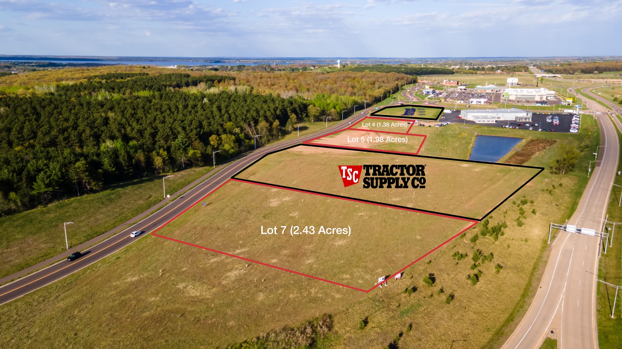 Chippewa Mall, Chippewa Falls, WI for sale Aerial- Image 1 of 5