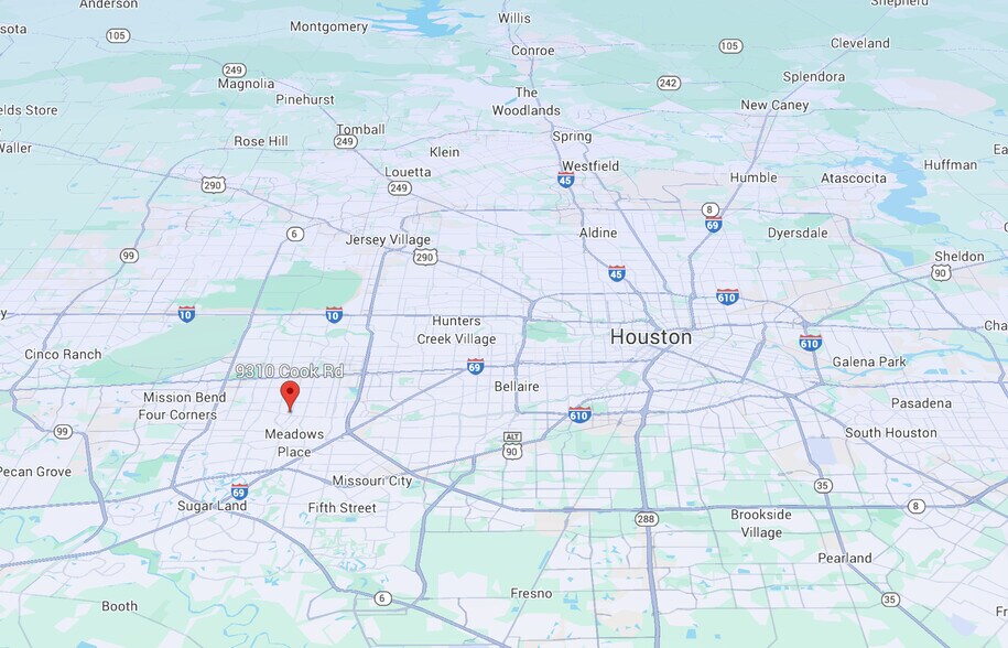 9310 Cook rd, Houston, TX à vendre - Aérien - Image 3 de 3